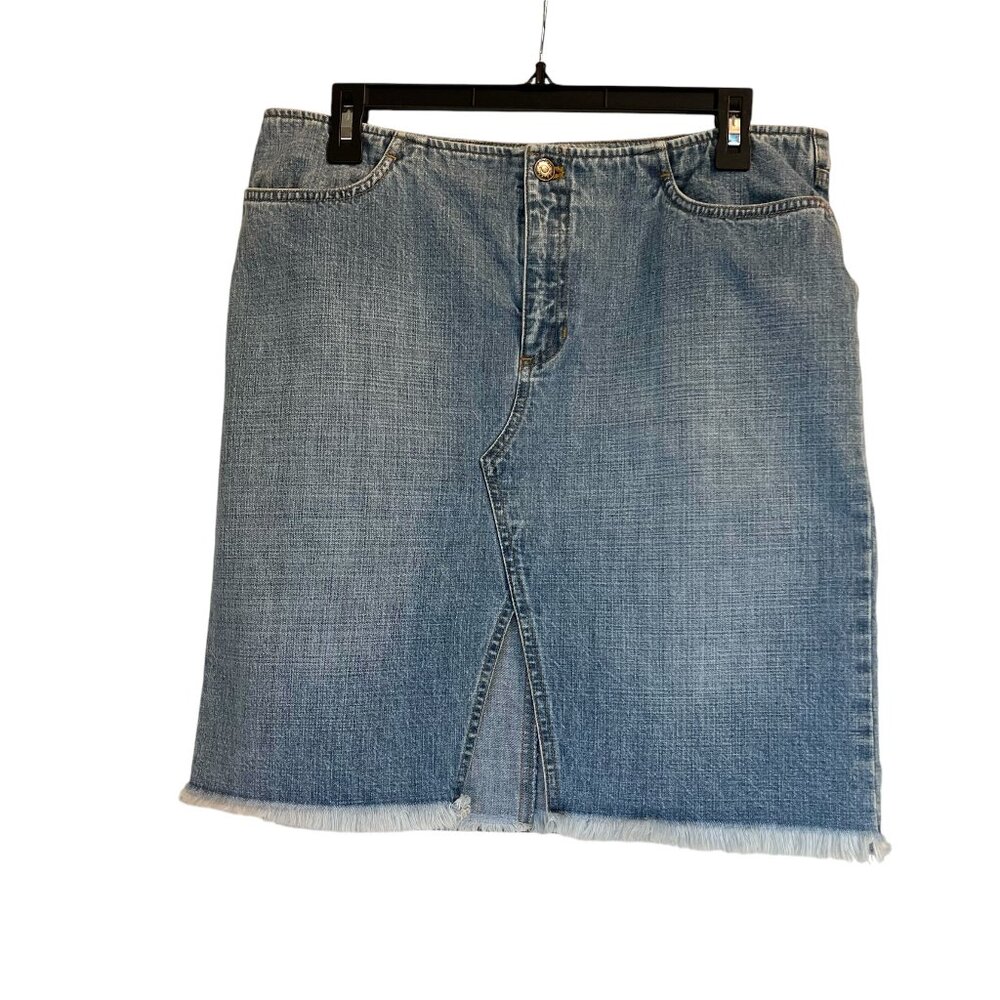 Ralph Lauren Women's Mini Denim Skirt